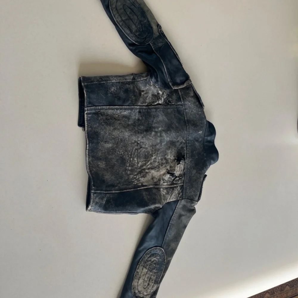 Dr Romanelli custom made cropped leather jacket XS - Picture 2 of 7